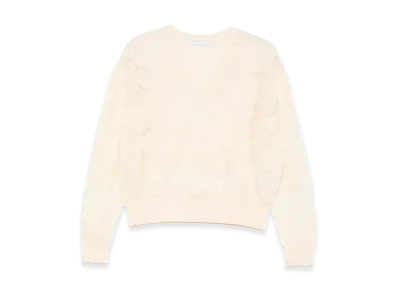 DRIES VAN NOTEN Women's Torion 3733 Wksweater "White"