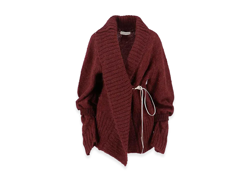DRIES VAN NOTEN Women's Cardigan Oversize "Red"