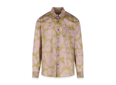 DRIES VAN NOTEN Cotton Shirt "Green"