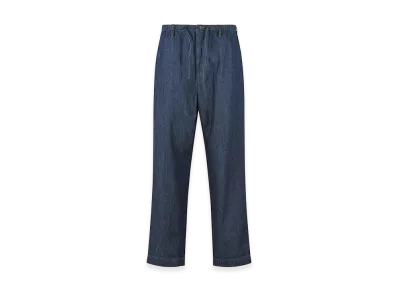 DRIES VAN NOTEN Penny Cotton Pants "Blue"