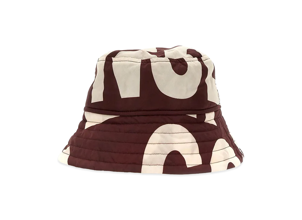 DRIES VAN NOTEN Bucket Hat "Dark Red"
