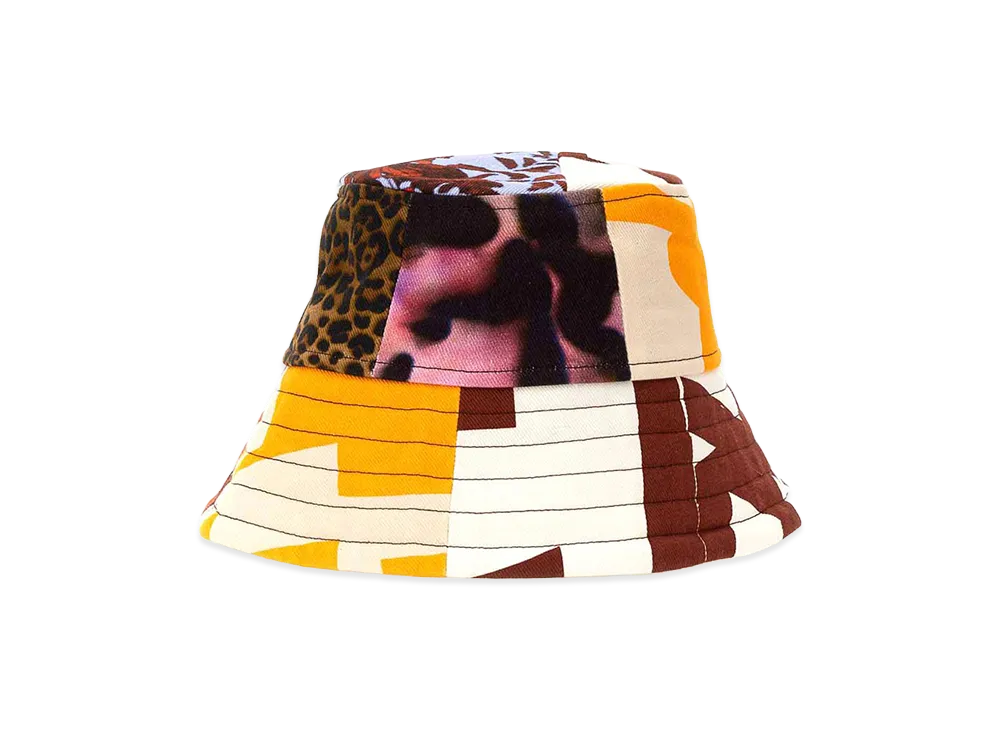 DRIES VAN NOTEN Bucket Hat "Dark Red"