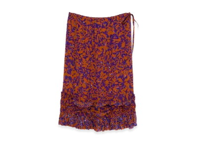 DRIES VAN NOTEN Women's Skirt "Orange"