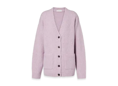 DRIES VAN NOTEN Women's Cardigan Tokas Lilac "Metallic"