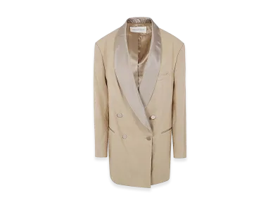 DRIES VAN NOTEN Women's Blissy Tux Jacket "White"