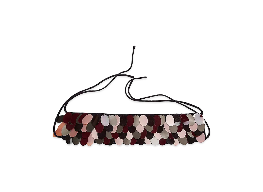 DRIES VAN NOTEN Women's Necklace "Burgundy"