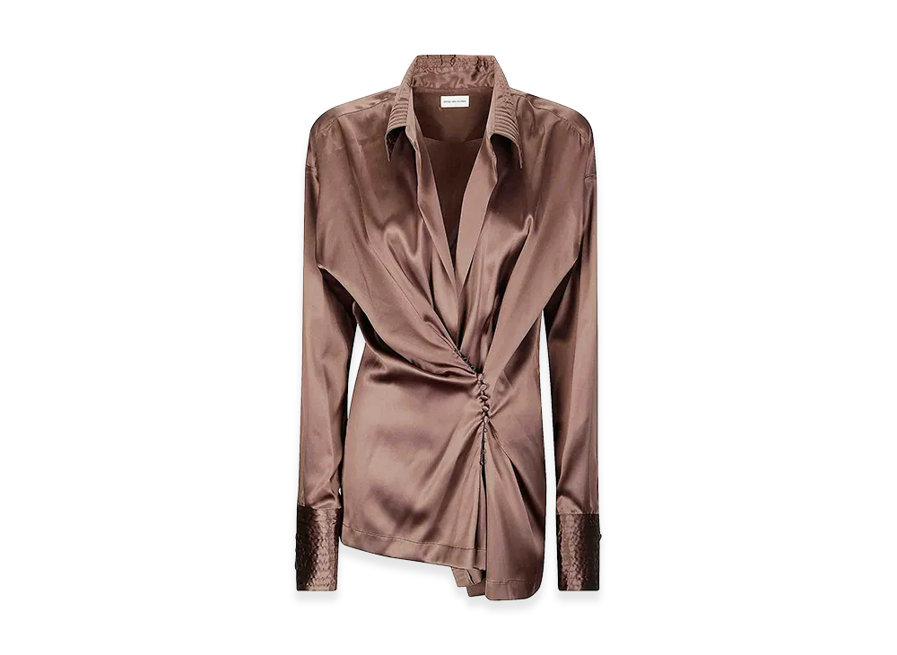 DRIES VAN NOTEN Women's Shirt "Brown"