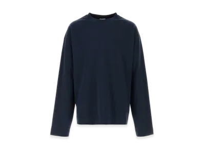 DRIES VAN NOTEN Cotton Hegland T-Shirt "Midnight Blue"