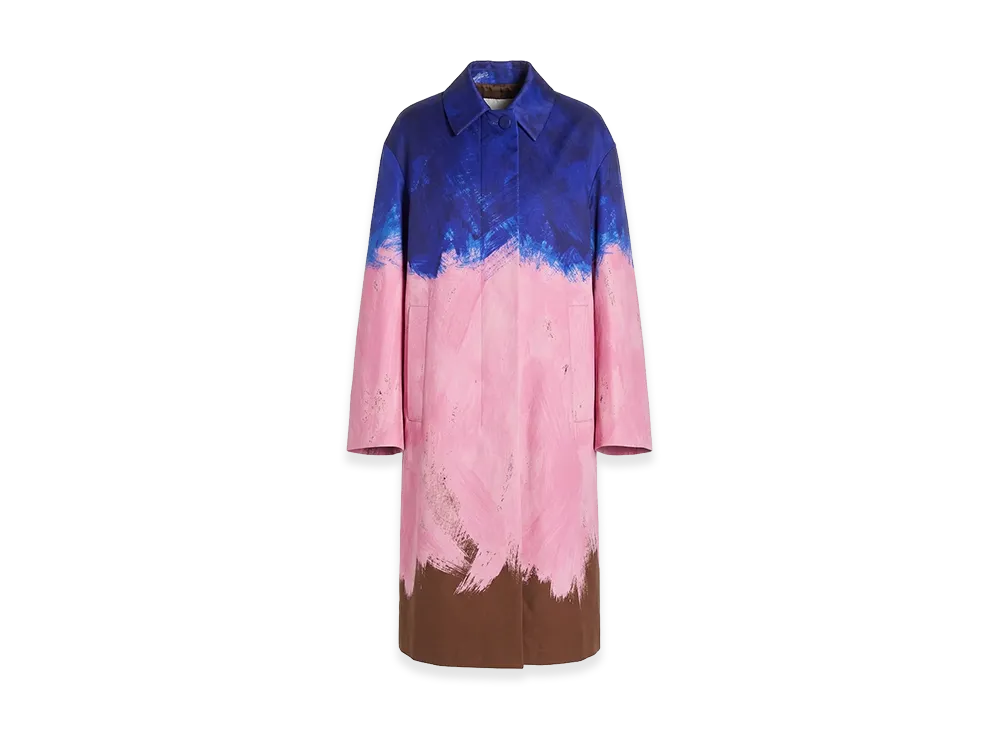 DRIES VAN NOTEN Women's Oversize Coat "Lightblue"