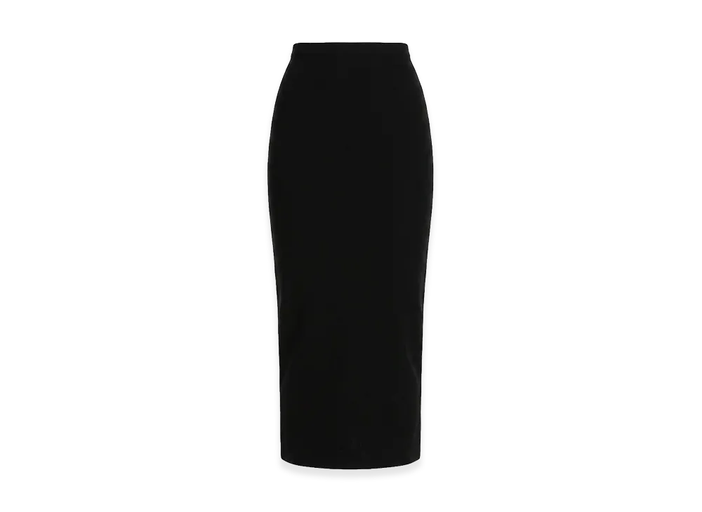 DRIES VAN NOTEN Women's Skirt With Drape "Black"