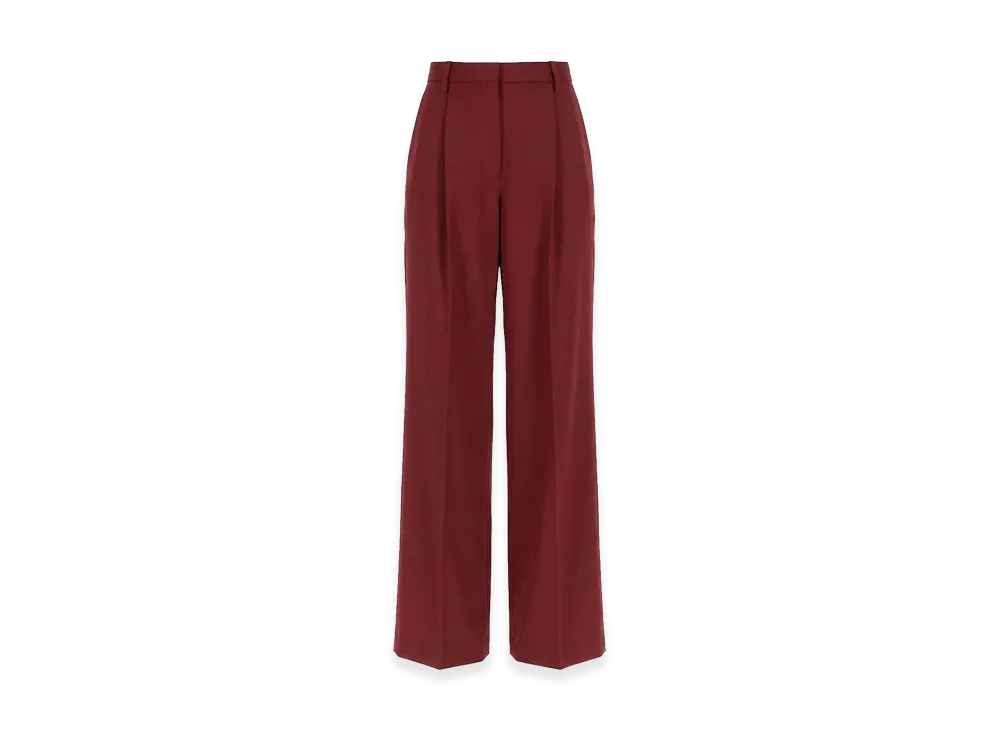 DRIES VAN NOTEN Women's Pants Portias "Bordeaux"