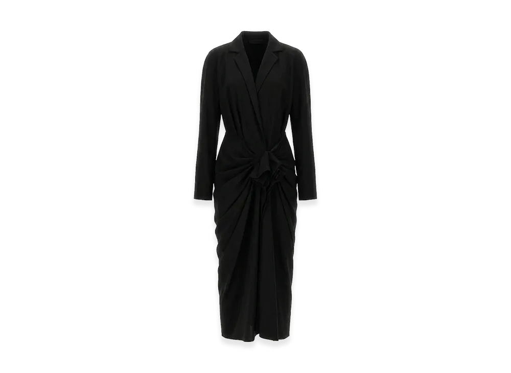 DRIES VAN NOTEN Women's Midi Dress "Black"