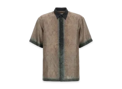 DRIES VAN NOTEN Silk Shirt "Green"