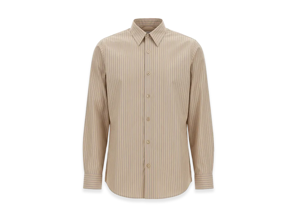 DRIES VAN NOTEN Striped Shirt "Beige"