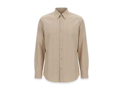 DRIES VAN NOTEN Striped Shirt "Beige"