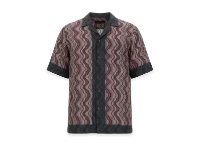 DRIES VAN NOTEN Printed Shirt "Violet"