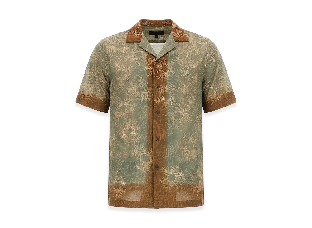 DRIES VAN NOTEN Boxy Fit Shirt "Green"