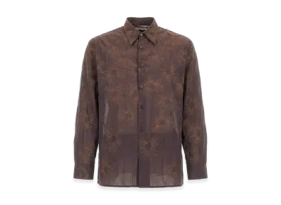 DRIES VAN NOTEN Printed Shirt "Purple"