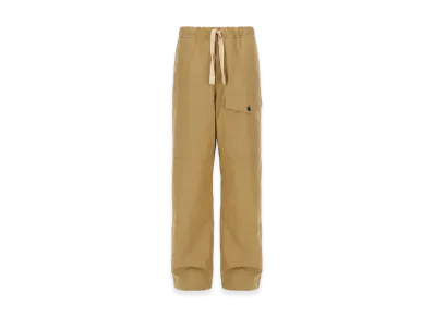 DRIES VAN NOTEN Cotton Pants "Beige"