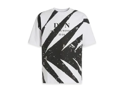 DRIES VAN NOTEN Logo Print T-Shirt "White"