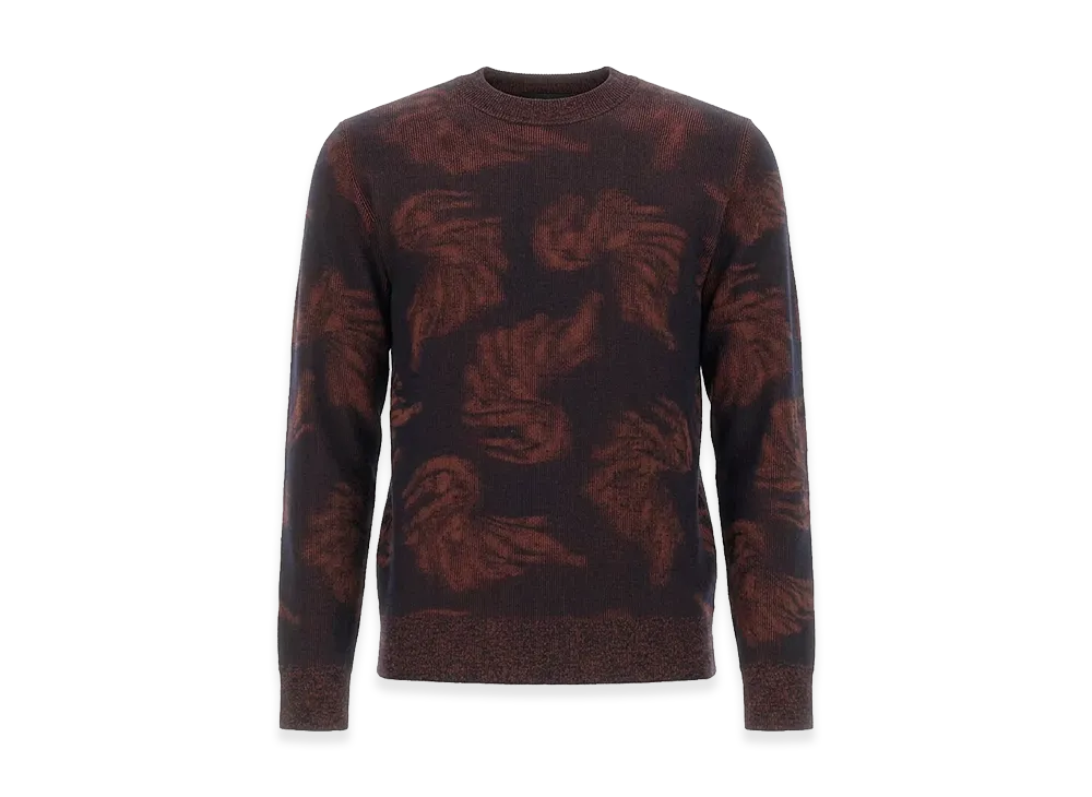 DRIES VAN NOTEN Jacquard Knit "Blue"