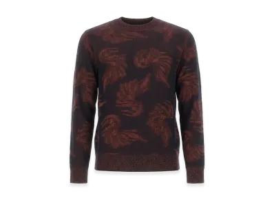 DRIES VAN NOTEN Jacquard Knit "Blue"