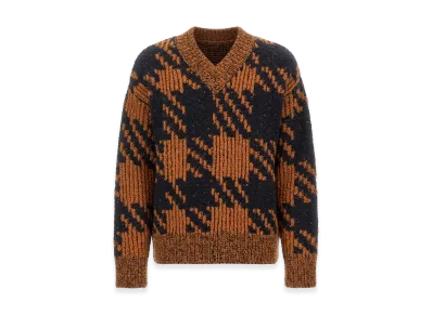 DRIES VAN NOTEN Wool Jersey. "Brown"