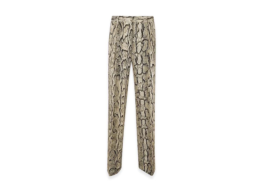 DRIES VAN NOTEN Women's Jacquard Pants "Beige"