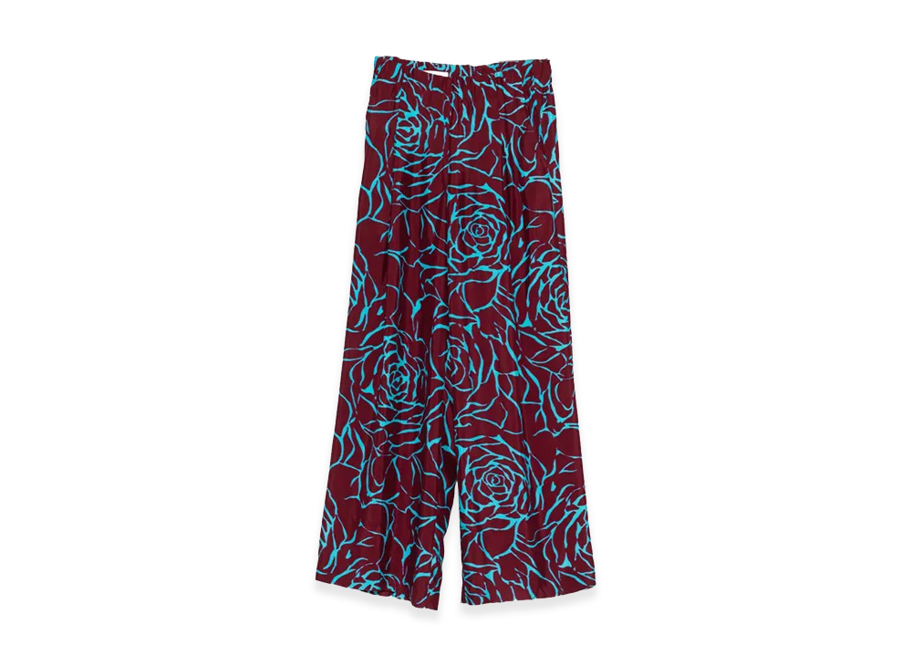 DRIES VAN NOTEN Women's Trousers "Bordeaux"