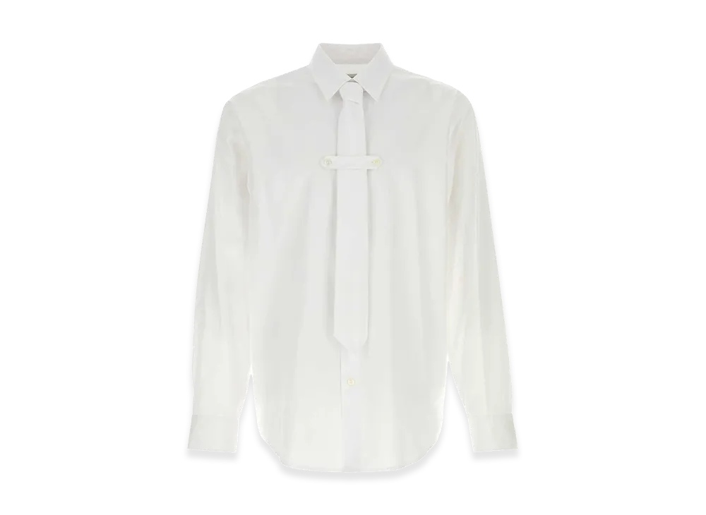 DRIES VAN NOTEN Poplin Shirt "White"