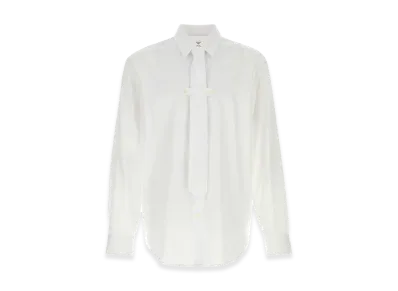 DRIES VAN NOTEN Poplin Shirt "White"