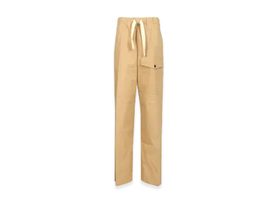 DRIES VAN NOTEN Trousers In Cotton "Beige"