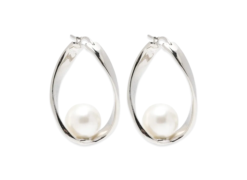 DRIES VAN NOTEN Women's Earrings "Silver"