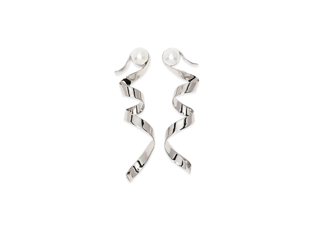 DRIES VAN NOTEN Women's Earrings "Silver"