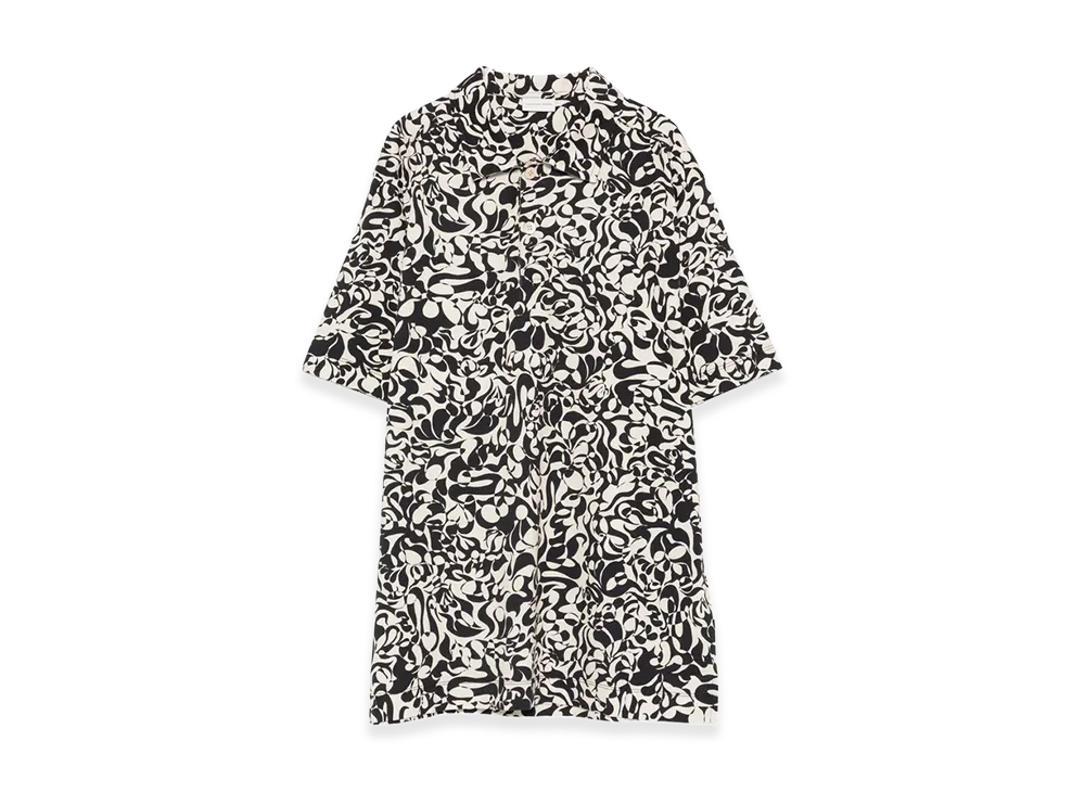 DRIES VAN NOTEN Short Sleeve Shirt "Black"