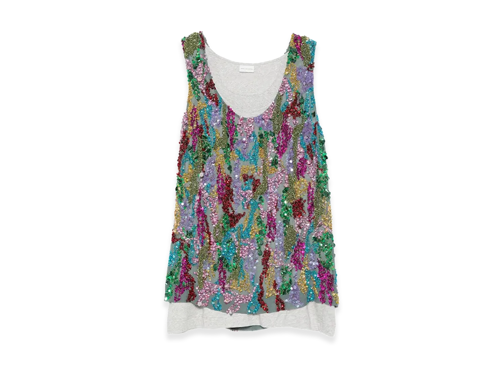 DRIES VAN NOTEN Tank Top "Multicolor"