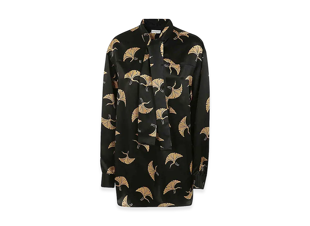 DRIES VAN NOTEN Women's 00970 Calmo Shirt "Black"