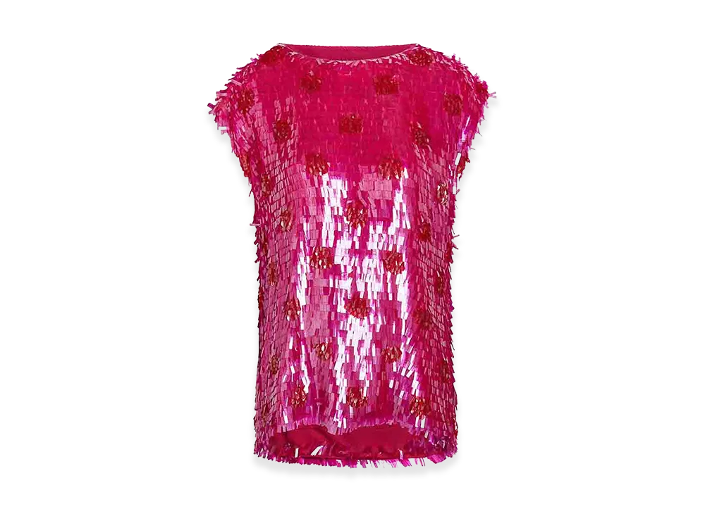 DRIES VAN NOTEN Women's Top Cuzco "Fuchsia"