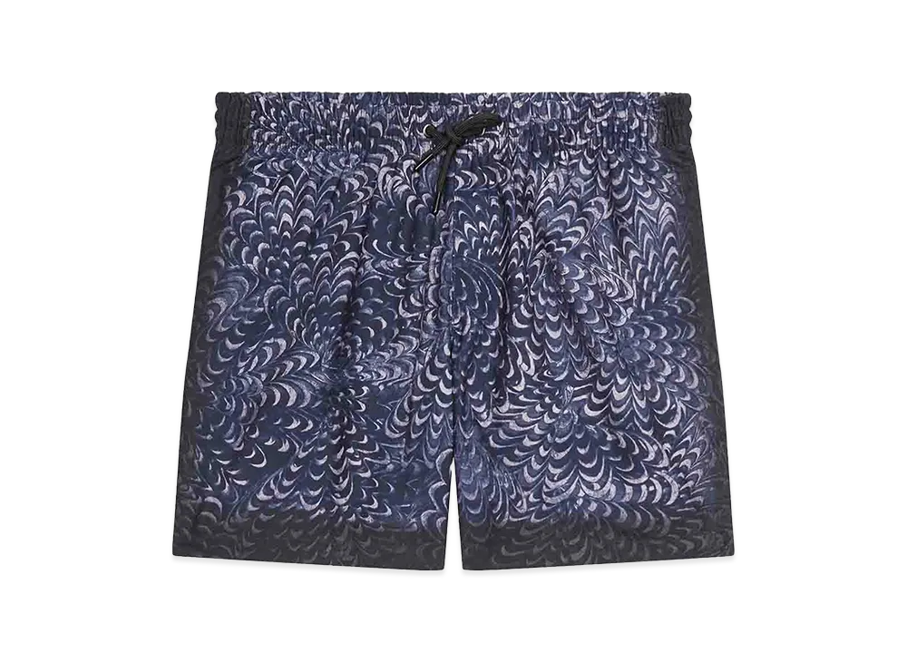 DRIES VAN NOTEN Printed Swimsuit "Blue"