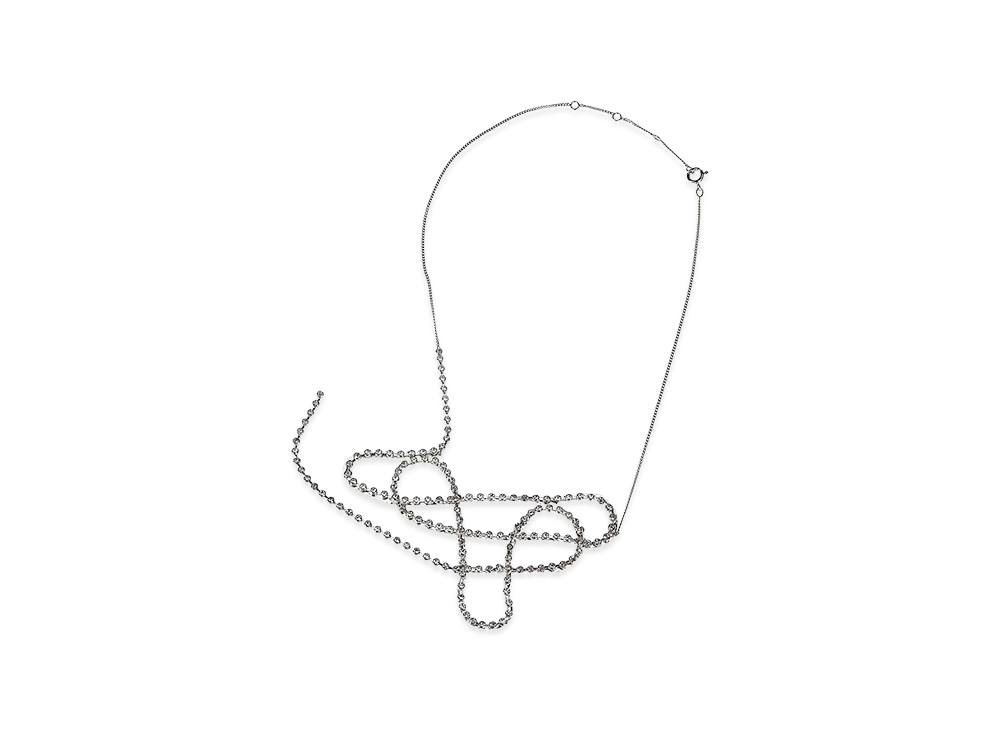 DRIES VAN NOTEN Women's Necklace "Silver"