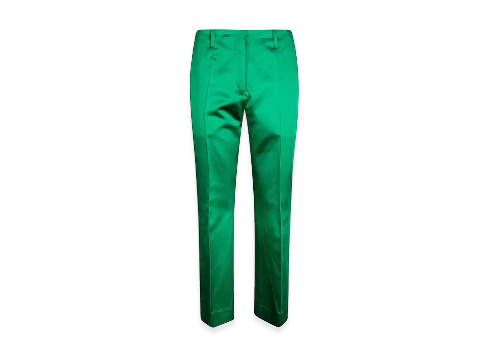 DRIES VAN NOTEN Women's Trousers "Green"
