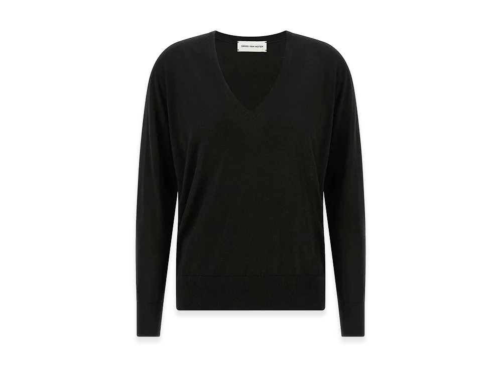 DRIES VAN NOTEN Women's Tuomas Sweater "Black"