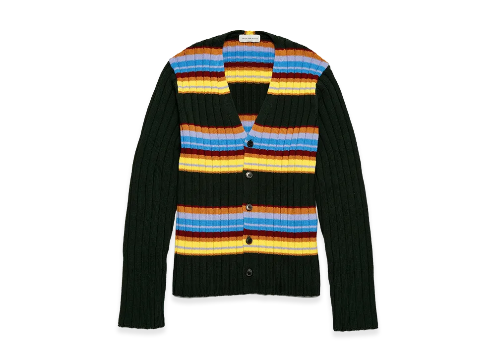DRIES VAN NOTEN Modify Cardigan "Forest"