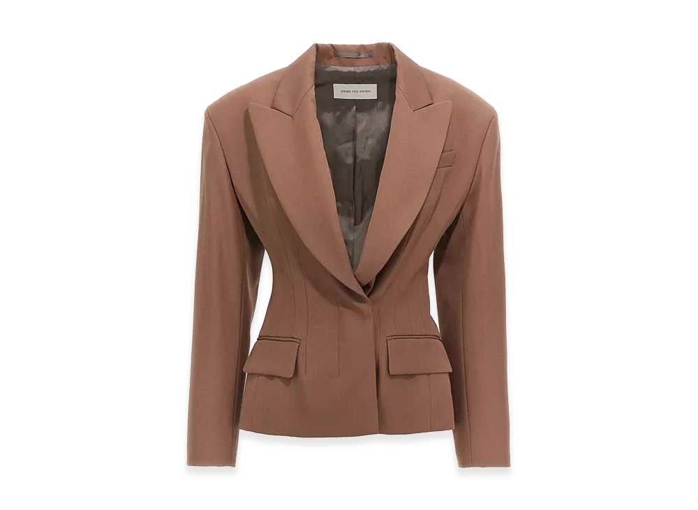 DRIES VAN NOTEN Women's Bohana Blazer "Brown"