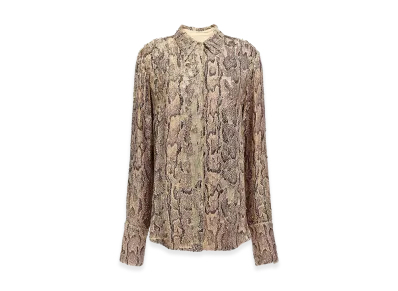 DRIES VAN NOTEN Women's Celina Bis Shirt "Nude/Neutrals"