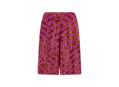 DRIES VAN NOTEN Women's Pomy Bis Bermuda Shorts "Multicolor"
