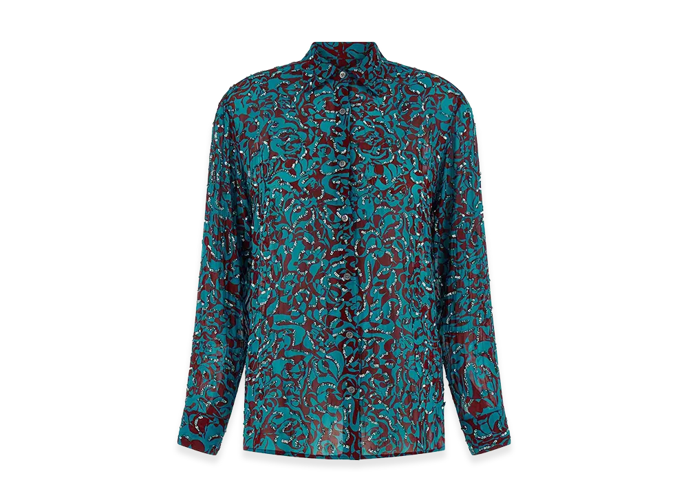 DRIES VAN NOTEN Women's Clavelly Shirt "Light Blue"
