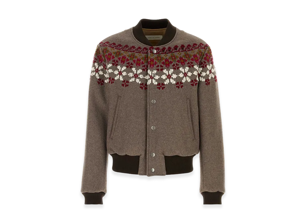 DRIES VAN NOTEN Blouson "Brown"
