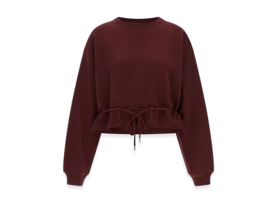 DRIES VAN NOTEN Women's haserfiela Sweatshirt "Bordeaux"