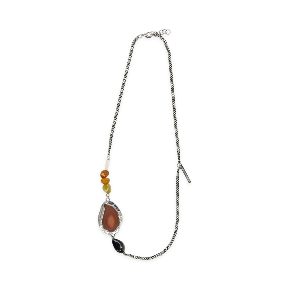DRIES VAN NOTEN Necklace With Stones "Green"